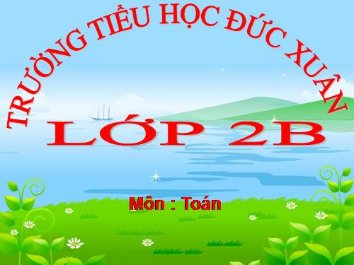 Bài toán về ít hơn