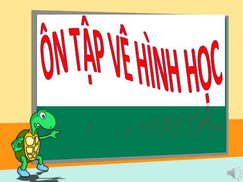 Ôn tập về hình học