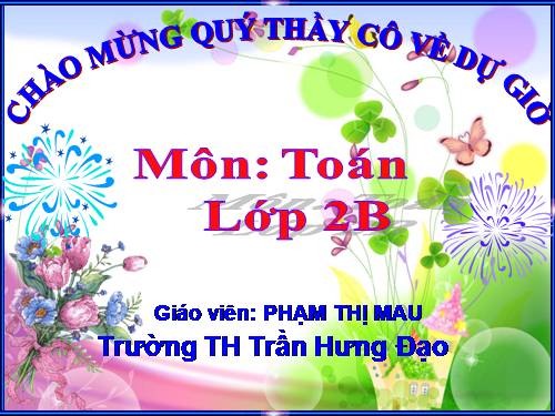 100 trừ đi một số