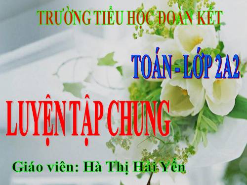 Luyện tập chung Trang 166