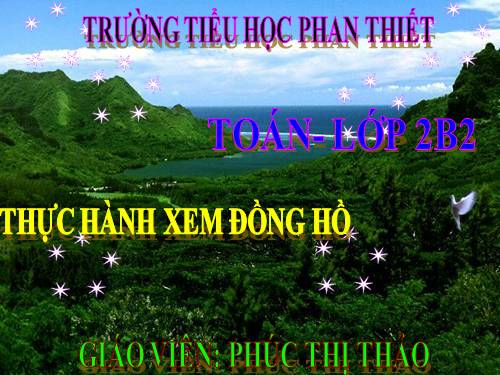 Thực hành xem đồng hồ