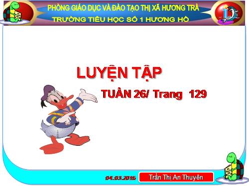 Luyện tập Trang 129