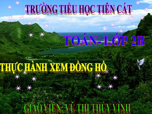 Thực hành xem đồng hồ