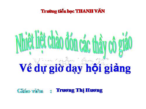 Chu vi hình tam giác - Chu vi hình tứ giác