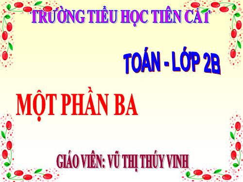 Một phần ba