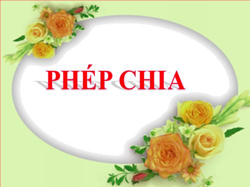 Phép chia