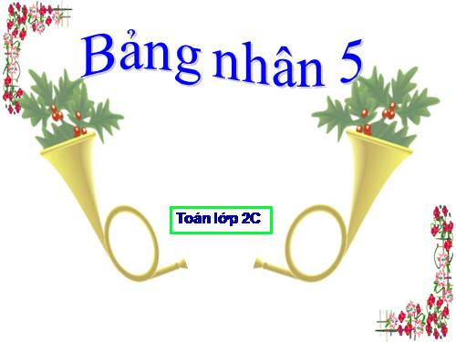 Bảng nhân 5