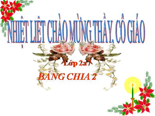 Bảng chia 2