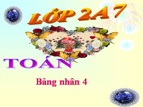 Bảng nhân 4