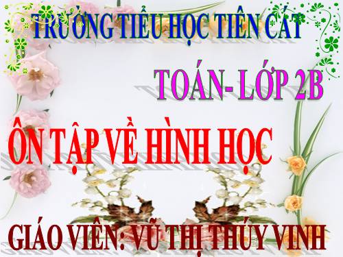 Ôn tập về hình học