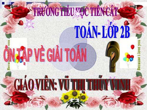 Ôn tập về giải toán