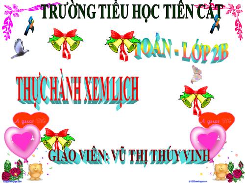 Thực hành xem lịch