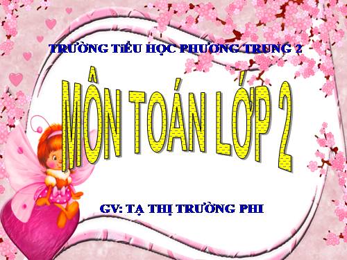 Tìm một số hạng trong một tổng