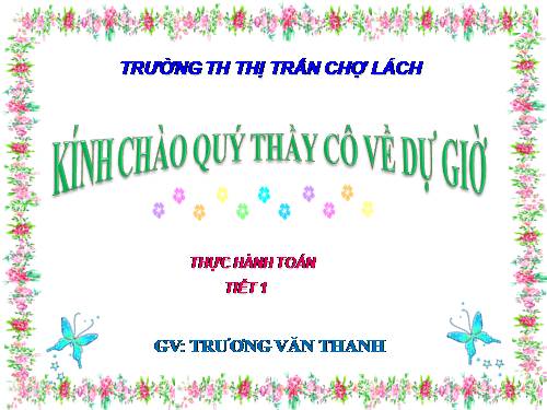 Ôn tập về các số trong phạm vi 1000