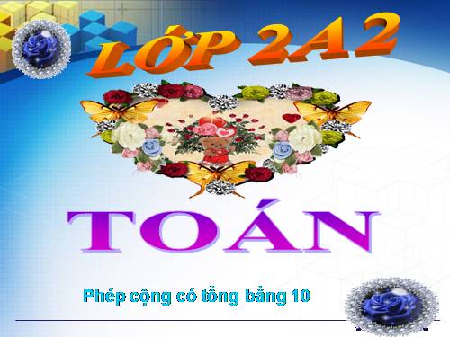 Phép cộng có tổng bằng 10