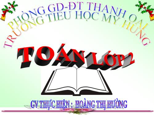 Phép trừ (không nhớ) trong phạm vi 1000