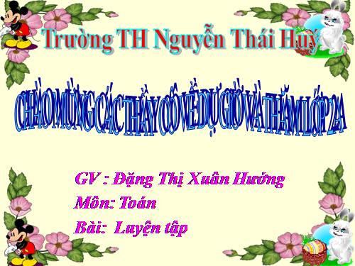 toán luyện tập tuần 23