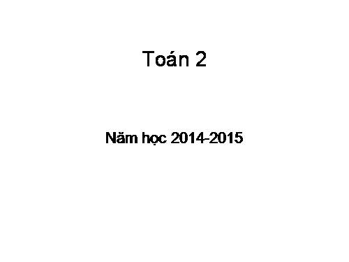 Ôn tập các số đến 100