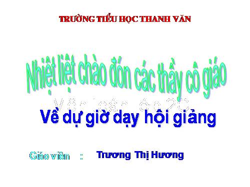 Chu vi hình tam giác - Chu vi hình tứ giác