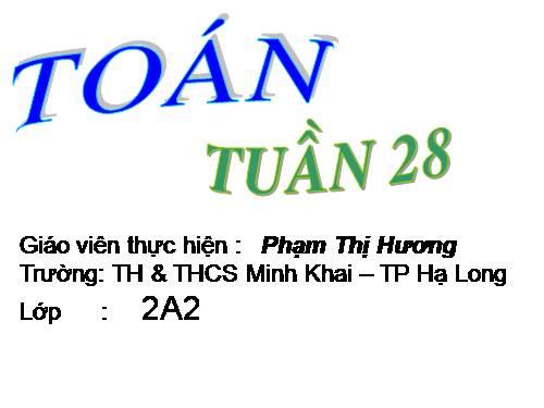 Đơn vị, chục, trăm, nghìn