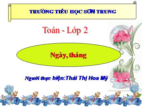 Ngày, tháng