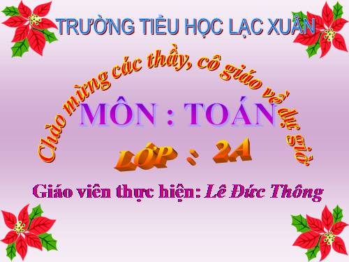 Phép cộng có tổng bằng 100