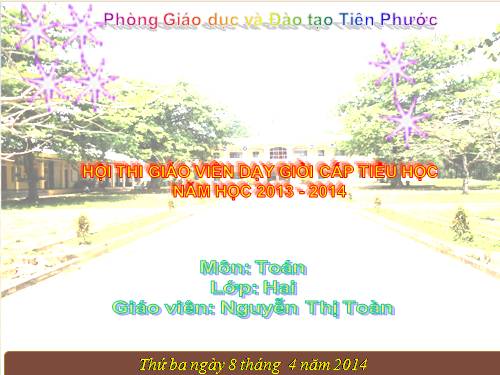 Phép trừ (không nhớ) trong phạm vi 1000