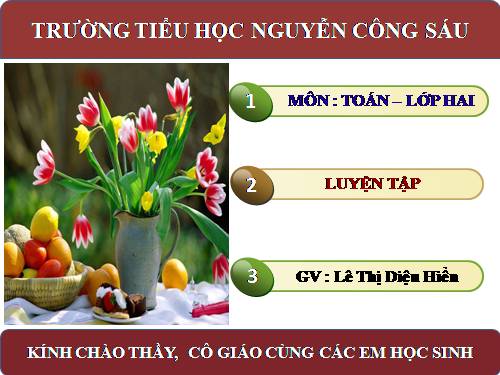 Các Bài giảng khác thuộc Chương trình Toán 2