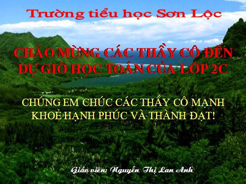 Số bị trừ - Số trừ - Hiệu