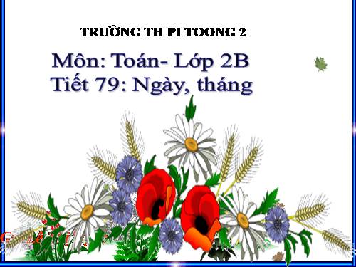 Ngày, tháng