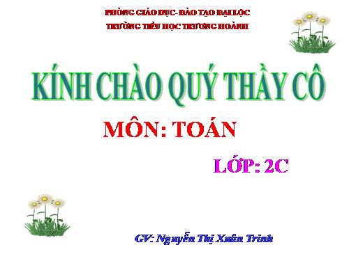 Ôn tập về giải toán