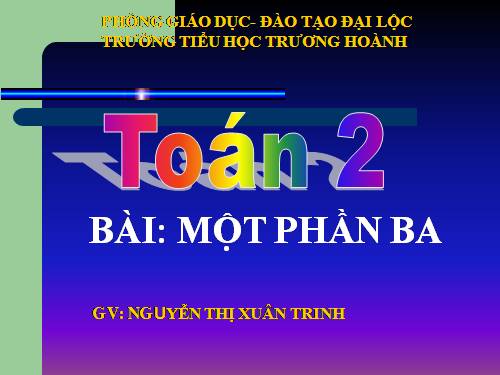 Một phần ba