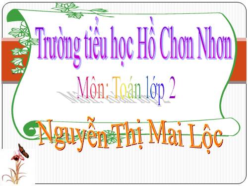 Ôn tập về phép cộng và phép trừ (tiếp theo)