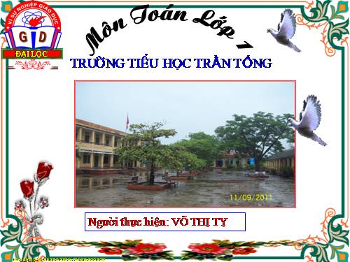 Các Bài giảng khác thuộc Chương trình Toán 2