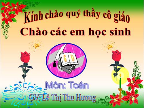 Các Bài giảng khác thuộc Chương trình Toán 2