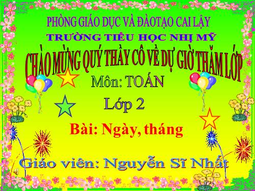 Ngày, tháng