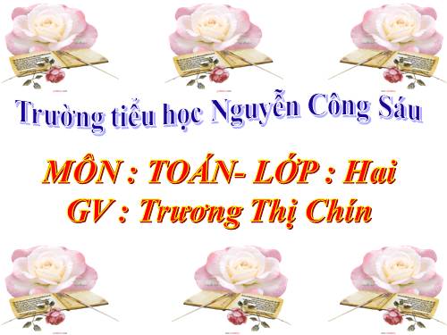 Hình chữ nhật - Hình tứ giác