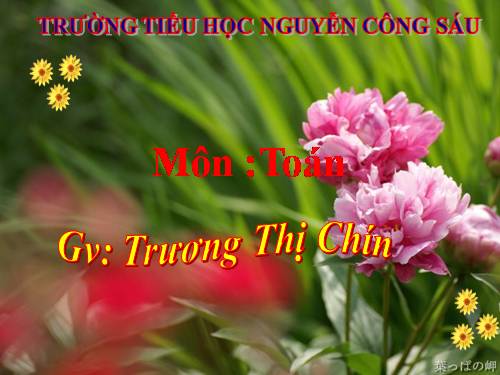 8 cộng với một số: 8 + 5