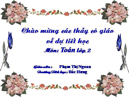 Số tròn chục trừ đi một số