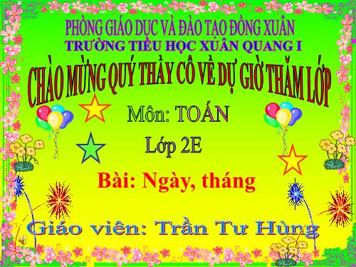 Ngày, tháng