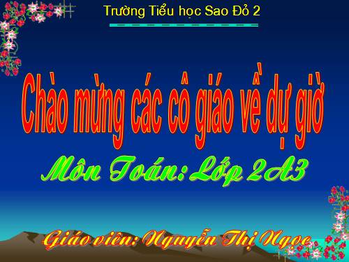 Ôn tập về phép cộng và phép trừ (tiếp theo)