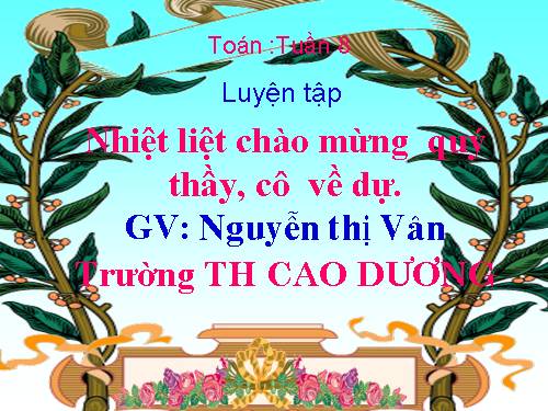 Các Bài giảng khác thuộc Chương trình Toán 2