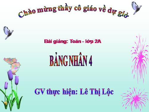 Bảng nhân 4