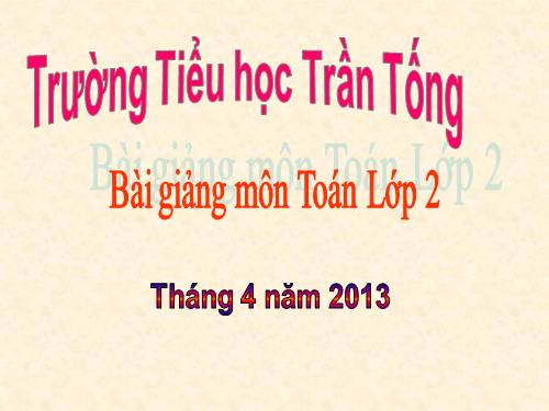 Viết số thành tổng các trăm, chục, đơn vị .