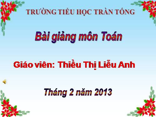 Tìm một thừa số của phép nhân
