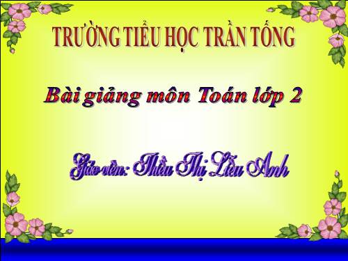 Tổng của nhiều số