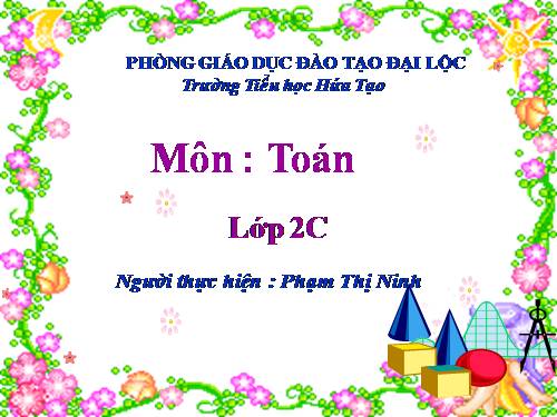 Tìm số trừ