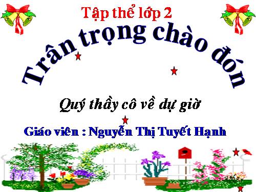 Các Bài giảng khác thuộc Chương trình Toán 2