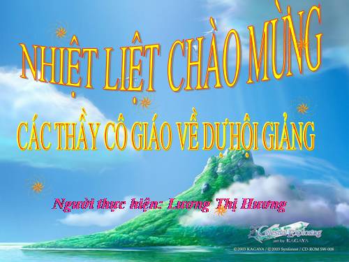 Các Bài giảng khác thuộc Chương trình Toán 2