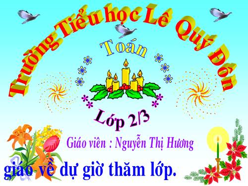 Các Bài giảng khác thuộc Chương trình Toán 2